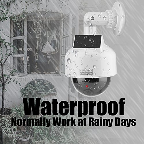 image for fosa Dummy Security Camera, Wireless Waterproof Realistic Cameras/Fake