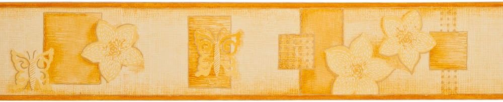 Readyroll Self Adhesive Border - Elegant Design - Eden Yellow - 30408
