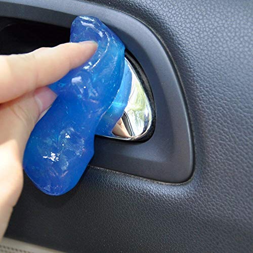 Auto Car Detailing Cleaning Gel - Automotive Dust Vent Crevice Interior Detail Removal Detailing Putty Magic Gel Compound Dust Wiper Cleaner for Car Vent Keyboard Home Use