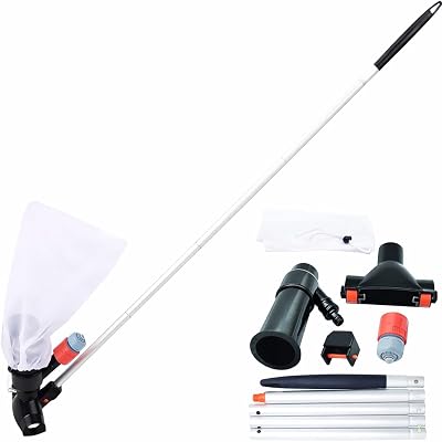 SUDS-ONLINE Swimming Pool Vacuum Jet Vac 5 Pole Sections Hose Venturi Cleaner
