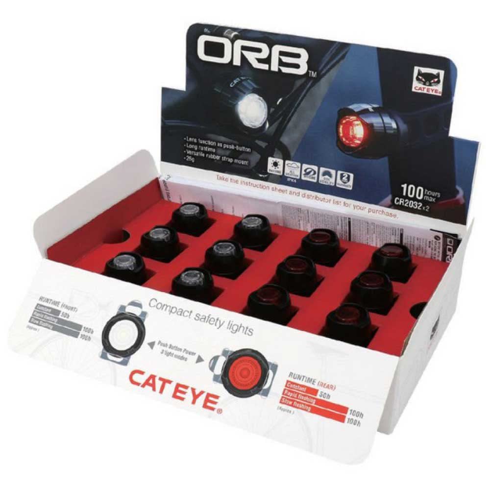 CatEye Orb Front & Rear Bike Light Kit: Front and rear lights in a retail box kit
