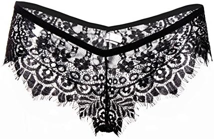 Fashionhe Women Lingerie G-String Lace Briefs Underwear Panties T-String Thongs Knick