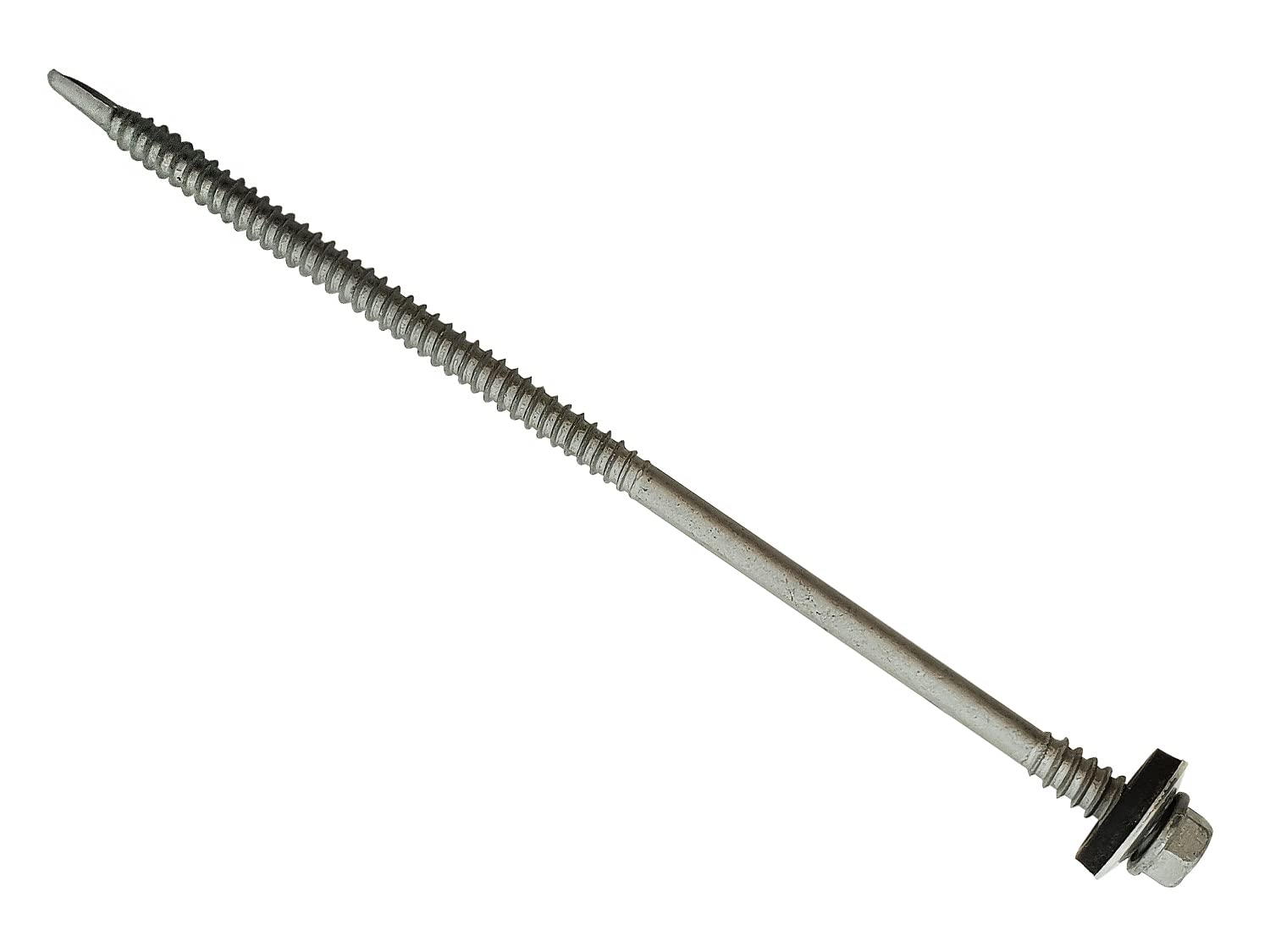 TechFast Light Duty Composite Sheet to Steel Roofing Screws | 5.5 x 150mm | Elementech | Box 100
