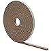 M-D Building Products 02816 1/4 in. x 1/2 in. x 17 ft. Brown Foam Window Seal for Medium Gaps