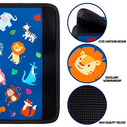 Pack De 2 Fundas De Cojín Para Cinturón De Seguridad, Suaves Y Ajustables, Para Coche Y Camión, Medidas 27x6 Cm