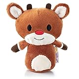 1 X Hallmark Christmas XKT1435 Rudolph The Red Nosed Reindeer Itty Bitty Plush