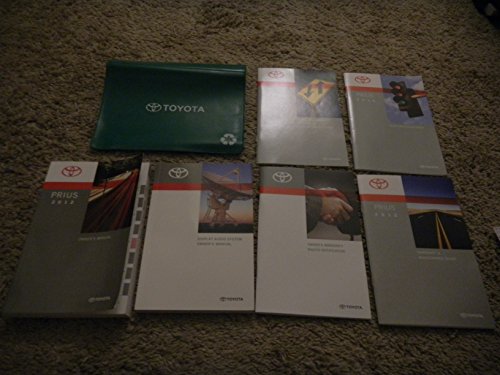2012 Toyota Prius C Owners Manual ~ OEM: Toyota: Amazon.com: Books