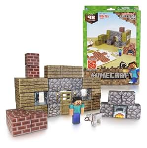 Amazon.com: Minecraft Papercraft Shelter Set: Toys & Games