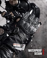 BORLENI Winter Motorcycle Gloves Waterproof