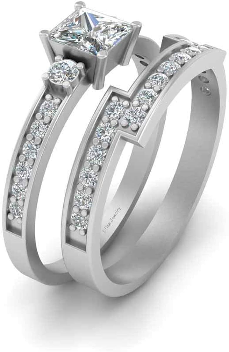 bague de fiancaille et alliance assorties