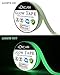 Glow in The Dark Tape 1 Roll 16.8 ft x .8 in, Bright Neon Green Glowing Luminous Party Sticker, Waterproof, Photoluminescent Marker, Perfect for Light Switches Steps Stairs