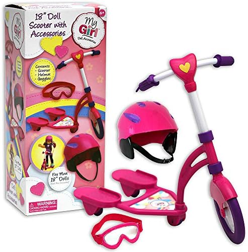 18" Doll Accessory - 765107CB Scooter with Helmet