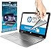 SmartGlaze (Pack of 3) HP Envy x360 15-u252sa 15.6 2 in 1 Laptop Case Custom Made Crystal Clear Premium LCD Screen Protectors Packs with Polishing Cloth & Application Card