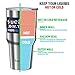 SUCFORST Tumbler 30 oz Stainless Steel Travel Mug - Double Wall Vacuum Insulated Cup,Tritan Splash Proof Lid