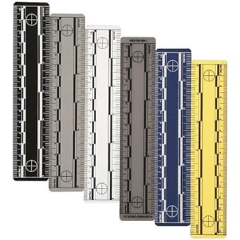 amazoncom forensics source 6 3810 vinyl 6 ruler 10 pack white