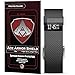 Ace Armor Shield Shatter Resistant Screen Protector for The Fitbit Charge HR (9 Pack) with Free Lifetime Replacement Warranty