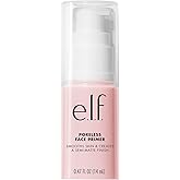 e.l.f. Poreless Face Primer, Restoring Makeup Primer For A Flawless, Smooth Canvas, Infused With Tea Tree & Vitamin A, Vegan 
