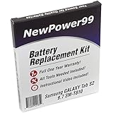 Battery Kit for Samsung Galaxy Tab S2 9.7 SM-T810 with Tools, Video and Extended Life Battery from NewPower99