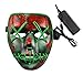 ASVP Shop LED Light Up Mask from The Purge Election Year - Great for Festival, Cosplay, Halloween, Costume - One Size