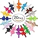 MEKBOK HAIRBAND 20 Packs Baby Nylon Headbands for Kids, Soft Knot Headbands with Hair Bows, Baby Essentials to Hair - Baby Girl Clothes for Headhand, 20 Pieces