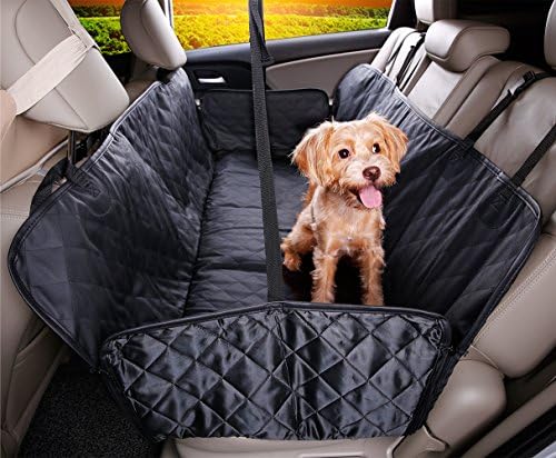 KINGLETING Waterproof and Non-Slip Pet Seat Covers for Cars,Dog Seat Covers for Cars