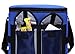 MIER 30Cans Collapsible Soft Cooler Bag Insulated Picnic Lunch Bag, Navy Blue, Large