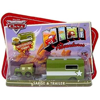 Amazon.com: Disney Pixar the World of Cars Mini Adventures - SARGE'S ...