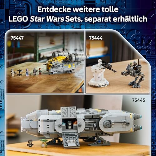 Star Wars 75446 Grogu (Lehrling des Mandalorianers) - Spielfigur Modellbau mit Beskar-Rüstung als DIY Deko - Geschenk für Jungen und Mädchen ab 10 Jahren sowie Filmfans