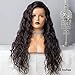 Persephone 180% Density 360 Lace Frontal Wig Pre Plucked with Baby Hair Brazilian Remy Deep Body Wave 360 Lace Human Hair Wigs for Black Women Natural Color 22 Inch