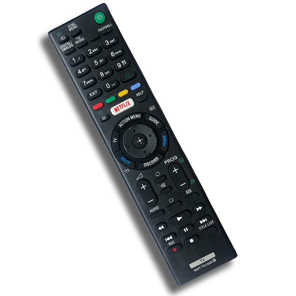 YOUKONG NEW Replacement Sony RMT-TX100D Remote Control, fit for Sony bravia LCD LED TV No Setup Required RMT-TX101J RMT-TX102U RMT-TX102