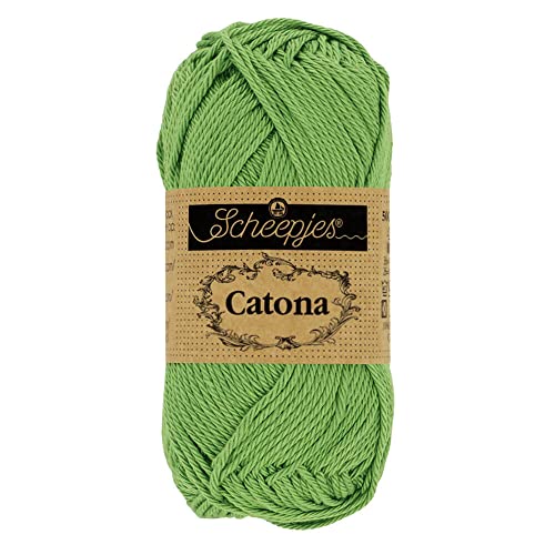 Scheepjes - Scheepjes Catona 412 Forest Green Yarn - 1x25g