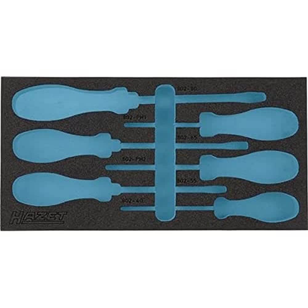 HAZET 163-184L 2-Component Soft Foam Insert - Multi-Colour