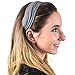 Headbands for Women - Wide Headbands - Cotton Elastic Headwraps for Women - 5 Pack with Wire Headband- Hair Accessories by CoverYourhair