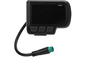 RITOEASYSPORTS Electric LCD Display, Electric EN06 LCD Display Meter with USB Power Speed Display for Electric Mountain Scooter Connector Lcd Display