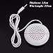 Mini Speaker,ELEGIANT Portable White 3.5mm Mini Pillow Speaker for MP3 MP4 Player iPhone iPod Touch CD Radio