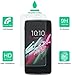 [3-Pack] Dmax Armor for Alcatel Idol 4 Screen Protector, [Tempered Glass] 0.3mm 9H Hardness, Anti-Scratch, Anti-Fingerprint, Bubble Free, Ultra-Clear