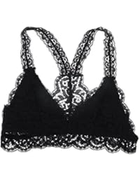 Intimates Women's Lacey, Lightly Padded Bralette, Racer Back