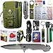 STEALTH SQUADS 42 in 1 SURVIVAL MILITARY POUCH KIT, PREMIUM TACTICAL POCKET KNIFE, FIRST AID KIT, EDC MULTI-TOOL USE FOR CAMPING, HIKING, BIKING, OUTDOOR EMERGENCY SAFETY GEARS w/ BONUS E-BOOK