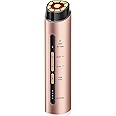 INTEO Microcurrent Facial Device, 3 Modes Red Light Therapy for Face and Neck, Skin Care Facial Massager Perfect Gifts for Women Men(Gold)