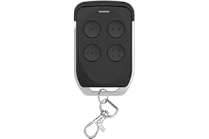 Gate Opener Remote Control Transmitter for GYXEL & JUJIANG Automatic Gate Opener Hardware Control Remote, Replacement for JUJIANG Electric Opener Keychain Remote Security Kit