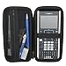 Khanka Stroage Case for Texas Instruments TI - 84 Python/TI-83 Plus/TI-84 Plus/TI-84 Plus CE Color Graphing Calculator, Case Only (Black)