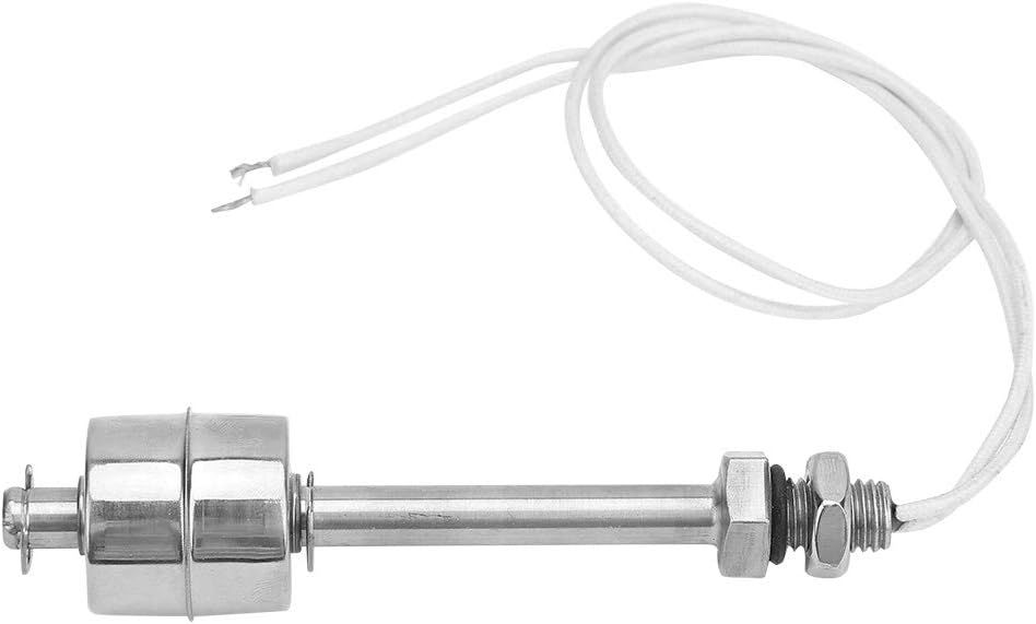 SANON 0~220V Water Level Controller Stainless Steel Liquid Water Level Sensor Float Switch for Pool Can 100mm