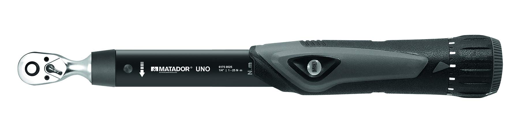 Matador UNO Torque Wrench 6.3 mm / 1/4 Inch 5-25 Nm
