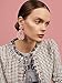 BEST LADY Statement Beaded Hoop Earrings - Fashion Bohemian Handmade Whimsical Drop Earrings for Women Jewelry, Idear Gifts for Mom, Sisters and Friends (Pink)