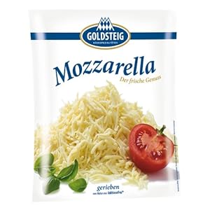 Mozzarella gerieben 1kg Pack