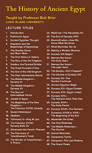 The Great Courses: The History of Ancient Egypt - //coolthings.us