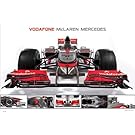 McLaren Mercedes-MP4-25-Racing, Car Poster Prints, 24 by 36-Inch
