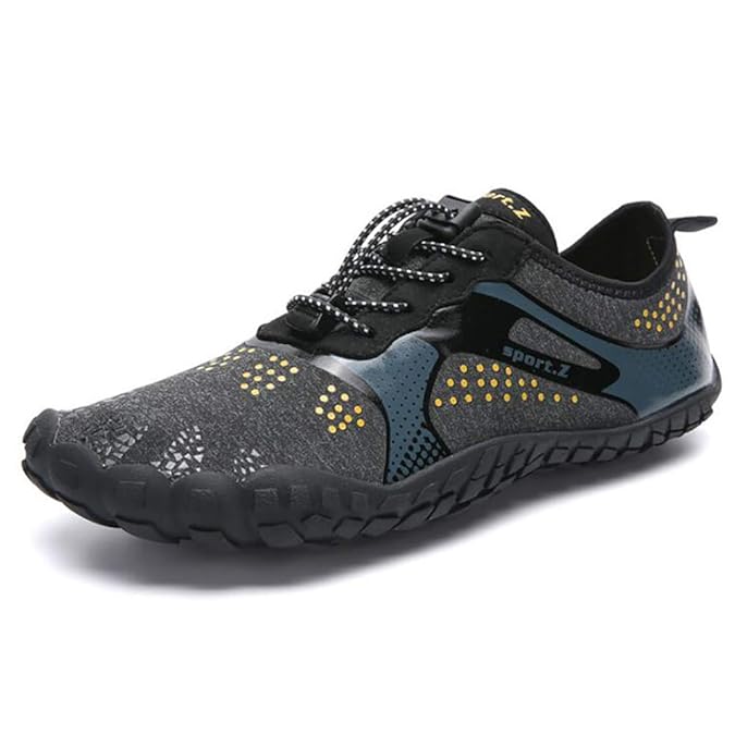Kenswalk Men's Aqua Water Shoes Lightweight Quick Drying Beach Shoes