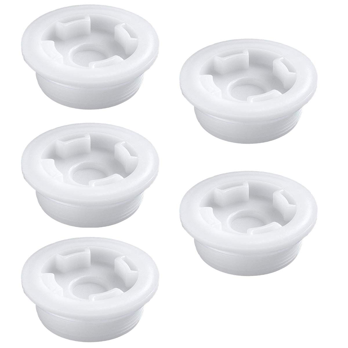 Bung Caps 2 inch Poly Plug with Gasket 5 Pieces