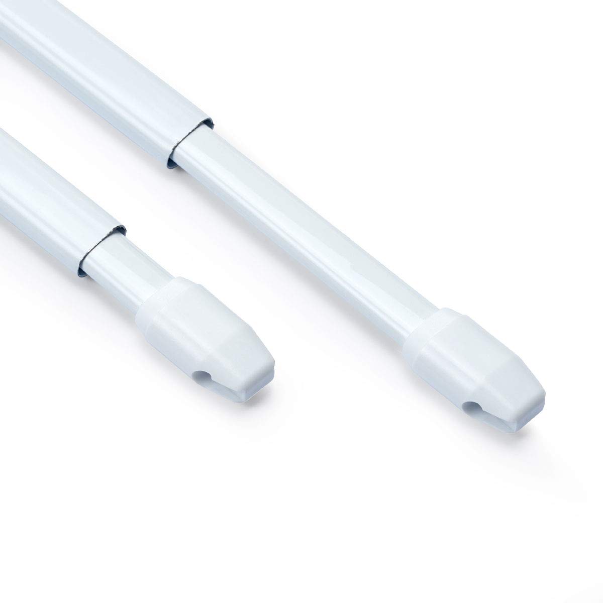Prym Curtain rods, White, 80-120 cm, weiß, 2 Stück